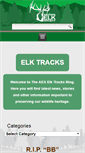 Mobile Screenshot of elktracks.arizonaelksociety.org